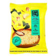 Front of Immi Keto High Protein Ramen Spicy "Red" Miso
