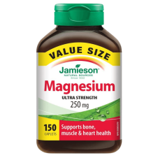 Front of Jamieson Vitamins Ultra Strength Magnesium, 150 Caplets