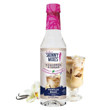 Front of Jordan's Skinny Syrups Sugar-Free Coffee Syrup Vanilla Bean
