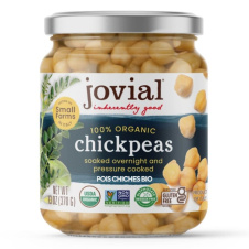 Front of Jovial Organic Chickpeas