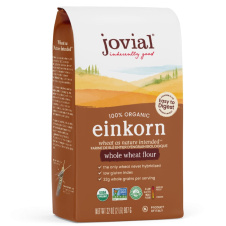 Front of Jovial Organic Einkorn Whole Wheat Flour, 907g