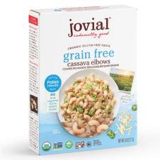 Front of Jovial Organic Grain-Free Cassava Elbows, 227g