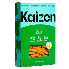 Front of Kaizen High Protein Low Carb Lupin Pasta Ziti