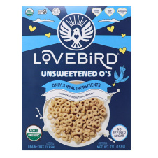 Front of Lovebird Grain Free Cereal Unsweetened - Grain Free Cereal - Gluten Free Cereal