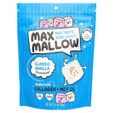 Max Sweets Sugar Free Marshmallows Max Mallow Classic Vanilla, 96g