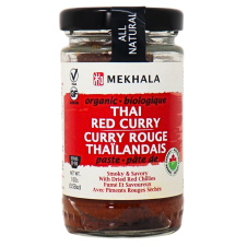 Front of Mekhala Organic Red Curry Paste, 100g