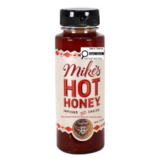 Front of Mike’s Hot Honey infused with Chilies Original, 340g