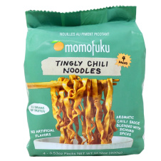 Front of Momofuku Wavy Noodles Tingly Chili