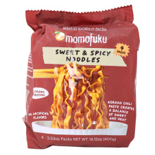 Front of Momofuku Noodles Sweet And Spicy - Momofuku Instant Noodles - Sweet And Spicy Noodles - Spicy Asian Noodles