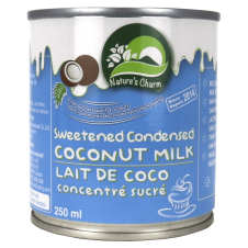 Front of Nature's Charm Sweetened Condensed Coconut Milk