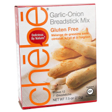 Front of Chebe Grain-Free Garlic-Onion Breadstick Mix - Gluten Free Baking - Grain Free Baking - No Sugar Added Baking Mix