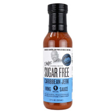 Front of G Hughes Sugar Free Caribbean Jerk Wing Sauce, 355mL