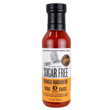 Front of G Hughes Sugar Free Mango Habanero Wing Sauce, 355mL