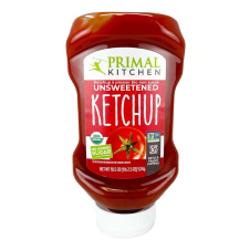 Front of Primal Kitchen Unsweetened Squeeze Ketchup