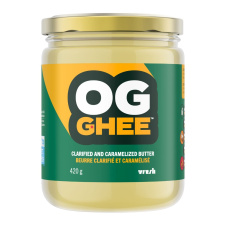 Front of OG Ghee Clarified Butter Caramelized Butter Canada Ghee