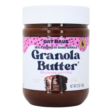 Front of Oat Haus Granola Butter Brownie Batter - Nut Free Spread - School Safe Spread - Gluten Free Oat Butter
