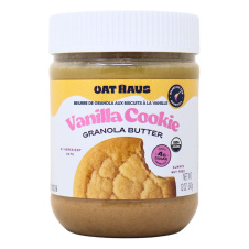Front of Oat Haus Granola Butter Vanilla - Oat Butter Brand - Nut Free Butter - Vegan Spreads