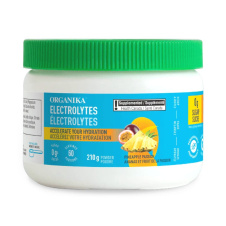 Front of Organika Sugar-Free Electrolytes Pineapple Passion