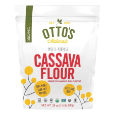 Front of Otto's Naturals Multi-Purpose Cassava Flour - Grain Free Baking Flour - AIP Diet Bakery - Multi-Purpose Gluten Free Flour