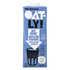 Front of Oatly Oat Milk Extra Creamy