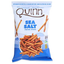 Front of Quinn Gluten-Free Whole Grain Pretzel Sticks Sea Salt, 159g