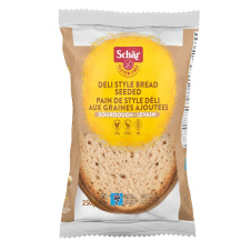 Front of Schar Gluten-Free Sourdough Seeded Bread