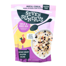 Front of Seven Sundays Gluten-Free Chia Buckwheat Muesli Cereal Mix Wild & Free