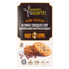 From the Sweets From The Earth Vegan Ultimate Chocolate Chip Cookies, 300g