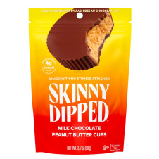 Front of Skinny Dipped Cups Milk Chocolate Peanut Butter Cups