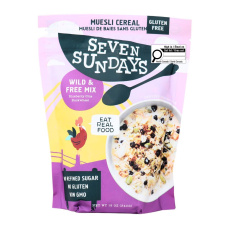 Front of Seven Sundays Gluten-Free Chia Buckwheat Muesli Cereal Mix Wild & Free