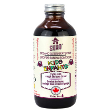 Suro Organic Elderberry Syrup Kids, 236ml