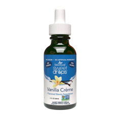 Front of SweetLeaf Sweet Drops Liquid Stevia Drops Liquid Stevia Sweetener Vanilla Creme