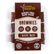 Front of Sweets From The Earth Sugar Free Keto Brownies, 132g