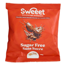 Dakota Foods Sweeet Sugar Free Chocolate Almonds - The Ketonut Salted Almonds - Keto Chocolate Almonds