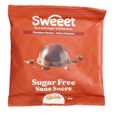 Front of Dakota Foods Sweeet Sugar Free Chocolate Hazelnut Mocha - Keto Hazelnut Chocolate - Keto Hazelnut Chocolate Bombs - Healthy Chocolate Bombs