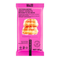 Front of TRUBAR Protein Bar Daydreaming About Donuts - Gluten Free Vegan Protein Bars - Vegan Protein Bars Canada - Best Tasting Protein Bars