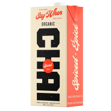 Front of Say When Chai Beverages Authentic Chai Concentrate Spiced