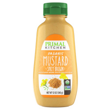 Primal Kitchen Organic Spicy Brown Mustard, 340g