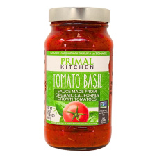 Front of Primal Kitchen Tomato Basil Marinara Sauce, 680g