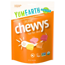 Front of YumEarth Organic Chewys Fruit Chews, 142g