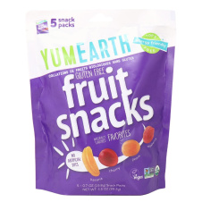 Front of YumEarth Organic Fruit Snacks Favourites