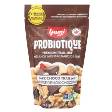 Front of Yumi Probiotique Trail Mix Dark Chocolate Trail Mix