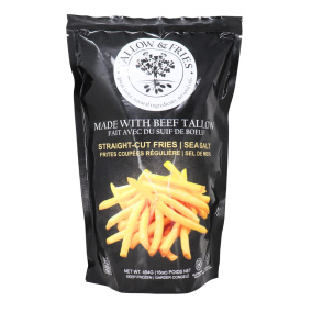 Tallow & Fries Beef Tallow Straight Cut Fries with Sea Salt, 454 g