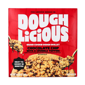 Doughlicious Vegan Chocolate Chip Cookie Dough Skillet, 300 g