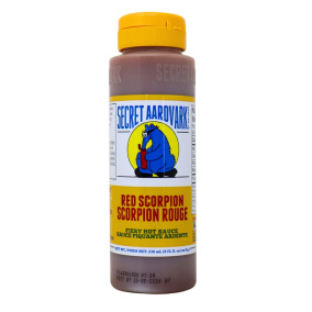 Secret Aardvark Non-GMO Red Scorpion Fiery Hot Sauce, 236 mL
