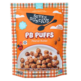 Seven Sundays Gluten-Free High-Protein Pb Puffs Peanut Butter, 227g