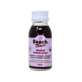 Booch Organic Tonics Unwind-Elderberry, L-theanine, Chamomile, 60 mL