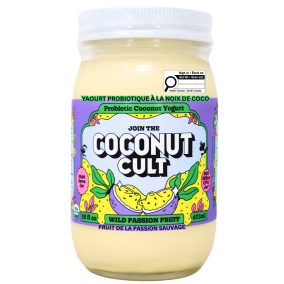 The Coconut Cult Probiotic Coconut Yogurt Wild Passion Fruit, 473mL