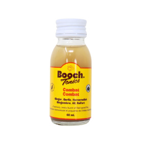 Booch Organic Tonics Combat-Ginger, Garlic, Horseradish, 60 mL