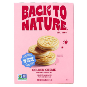 Back to Nature Golden Creme Sandwich Cookies, 234 g